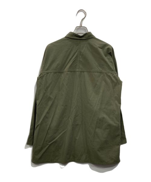 THE NORTH FACE（ザ ノース フェイス）THE NORTH FACE (ザ ノース フェイス) フライトファイヤーシャツ オリーブ サイズ:Ｍの古着・服飾アイテム