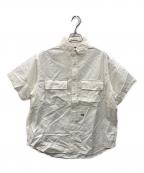 THE NORTHFACE PURPLELABELザ・ノースフェイス パープルレーベル）の古着「Button Down Field S/S Shirt（ボタンダウンフィールドエスエスシャツ）」｜ホワイト