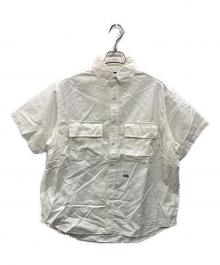 THE NORTHFACE PURPLELABEL（ザ・ノースフェイス パープルレーベル）の古着「Button Down Field S/S Shirt（ボタンダウンフィールドエスエスシャツ）」｜ホワイト