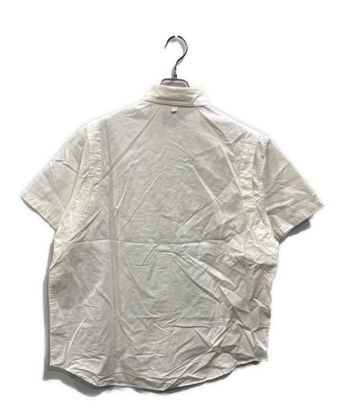 THE NORTHFACE PURPLELABEL（ザ・ノースフェイス パープルレーベル）THE NORTHFACE PURPLELABEL (ザ・ノースフェイス パープルレーベル) Button Down Field S/S Shirt（ボタンダウンフィールドエスエスシャツ） ホワイト サイズ:SIZE Sの古着・服飾アイテム