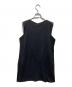 ISSEY MIYAKE (イッセイミヤケ) ノースリーブカットソー ブラック サイズ:M：6000円