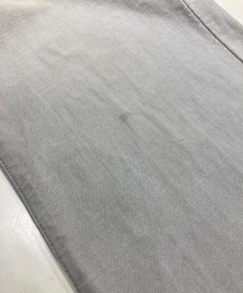 ISSEY MIYAKE（イッセイミヤケ）ISSEY MIYAKE (イッセイミヤケ) Galaxyワイドデニムパンツ ライトグレー サイズ:Lの古着・服飾アイテム