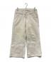 ISSEY MIYAKE（イッセイミヤケ）の古着「Galaxyワイドデニムパンツ」｜ライトグレー