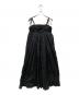 Sea Room Lynn (シールームリン) voileブロックギャザーキャミドレス ブラック サイズ:S：4000円