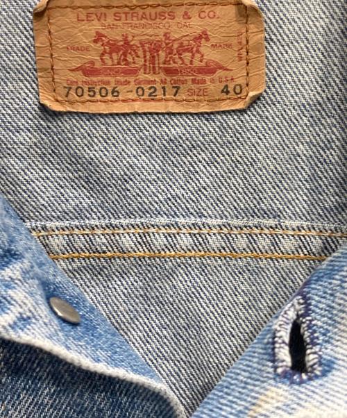 LEVI'S（リーバイス）LEVI'S (リーバイス) デニムジャケット ブルー サイズ:40の古着・服飾アイテム