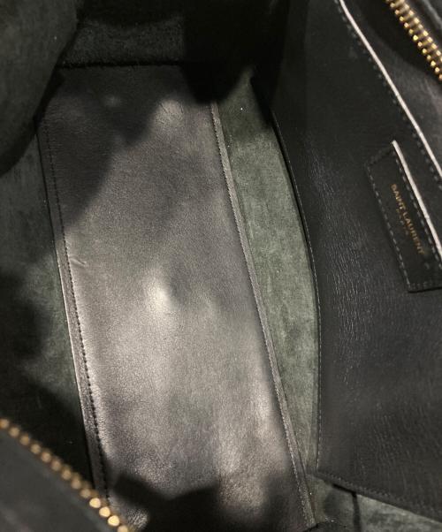 Saint Laurent Paris（サンローランパリ）Saint Laurent Paris (サンローランパリ) ベイビーカバス2WAYショルダーバッグ ブラック サイズ:-の古着・服飾アイテム