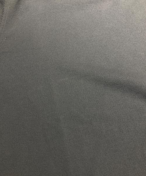 Cruciani（クルチアーニ）CRUCIANI (クルチアーニ) 27ゲージコットン クルーネックレイヤードニット ブルー サイズ:46の古着・服飾アイテム