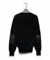 Maison Margiela (メゾンマルジェラ) エルボーパッチニット ブラック サイズ:S：33000円