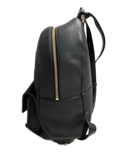 JIMMY CHOO（ジミーチュウ）JIMMY CHOO (ジミーチュウ) スタッズ付きリュック ブラック サイズ:-の古着・服飾アイテム