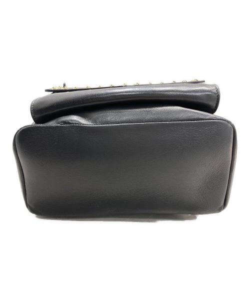 JIMMY CHOO（ジミーチュウ）JIMMY CHOO (ジミーチュウ) スタッズ付きリュック ブラック サイズ:-の古着・服飾アイテム