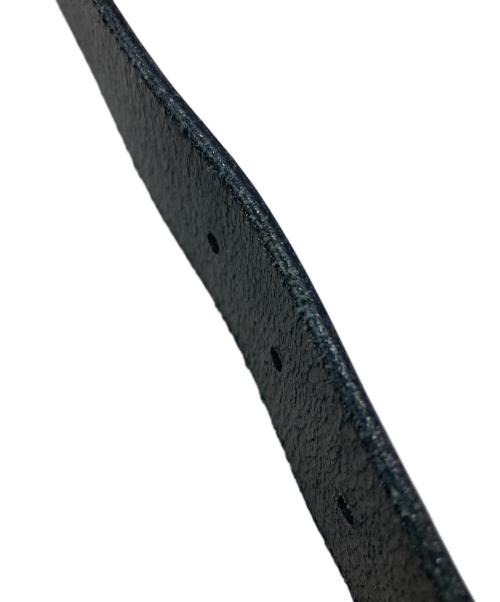 Saint Laurent Paris（サンローランパリ）Saint Laurent Paris (サンローランパリ) レザーベルト ブラック サイズ:77-87の古着・服飾アイテム