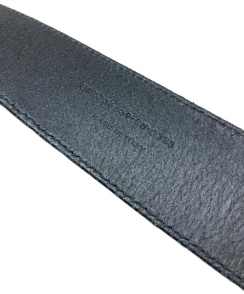 Saint Laurent Paris（サンローランパリ）Saint Laurent Paris (サンローランパリ) レザーベルト ブラック サイズ:77-87の古着・服飾アイテム