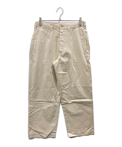 POLO RALPH LAUREN（ポロ・ラルフローレン）POLO RALPH LAUREN (ポロ・ラルフローレン) トラウザーパンツ ベージュ サイズ:76㎝(W30)の古着・服飾アイテム