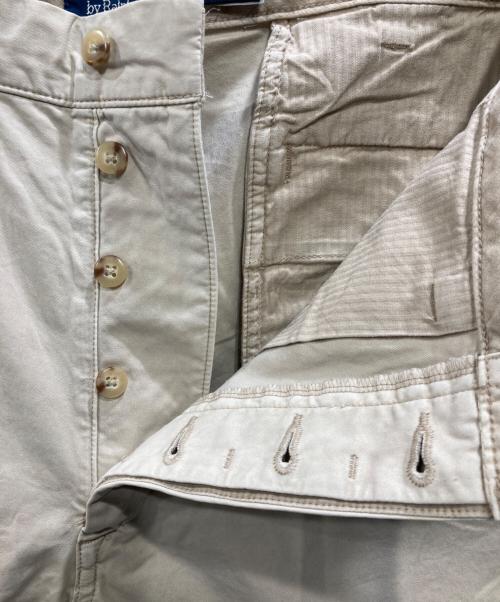 POLO RALPH LAUREN（ポロ・ラルフローレン）POLO RALPH LAUREN (ポロ・ラルフローレン) トラウザーパンツ ベージュ サイズ:76㎝(W30)の古着・服飾アイテム