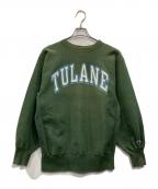 Championチャンピオン）の古着「リバースウィーブスウェット」｜カーキ