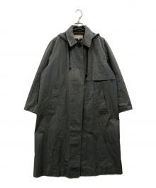 MARGARET HOWELL（マーガレットハウエル）の古着「フーデッドコート」｜グレー