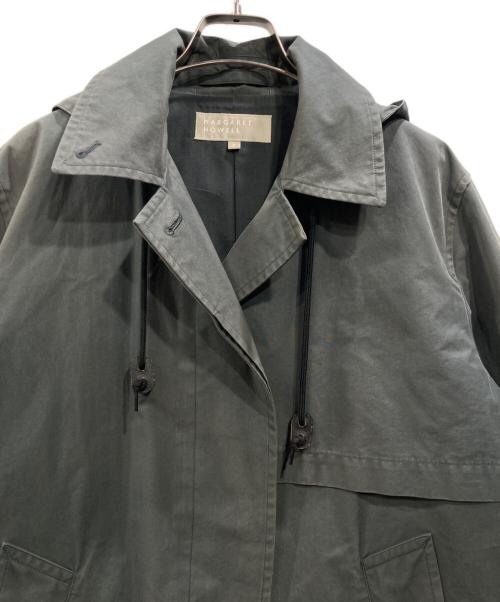 MARGARET HOWELL（マーガレットハウエル）MARGARET HOWELL (マーガレットハウエル) フーデッドコート グレー サイズ:Mの古着・服飾アイテム