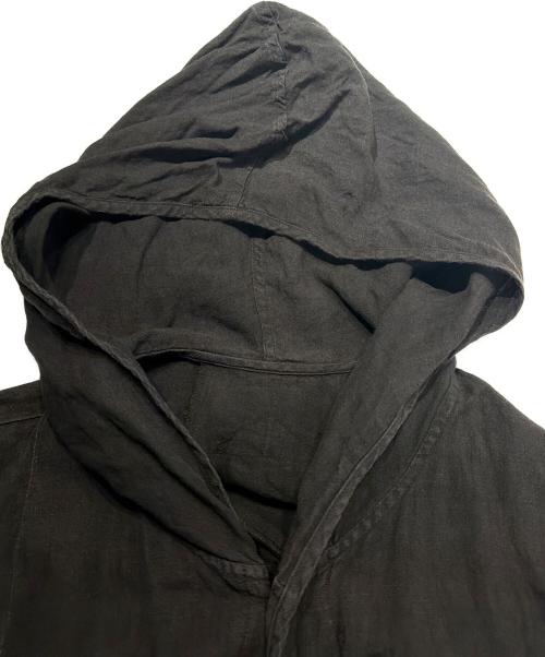 nest Robe（ネストローブ）nest Robe (ネストローブ) リネンフォークロアショートブラウス グレー サイズ:Freeの古着・服飾アイテム