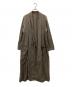 nest Robe（ネストローブ）の古着「リネンガウンコート」｜カーキ