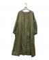 nest Robe（ネストローブ）の古着「リネンシャツワンピース」｜カーキ