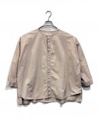 nest Robeネストローブ）の古着「コットンブラウス」｜ベージュ