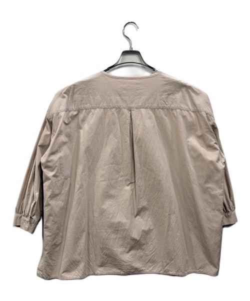 nest Robe（ネストローブ）nest Robe (ネストローブ) コットンブラウス ベージュ サイズ:Freeの古着・服飾アイテム