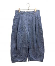 nest Robe（ネストローブ）の古着「リネンパンツ」｜ブルー