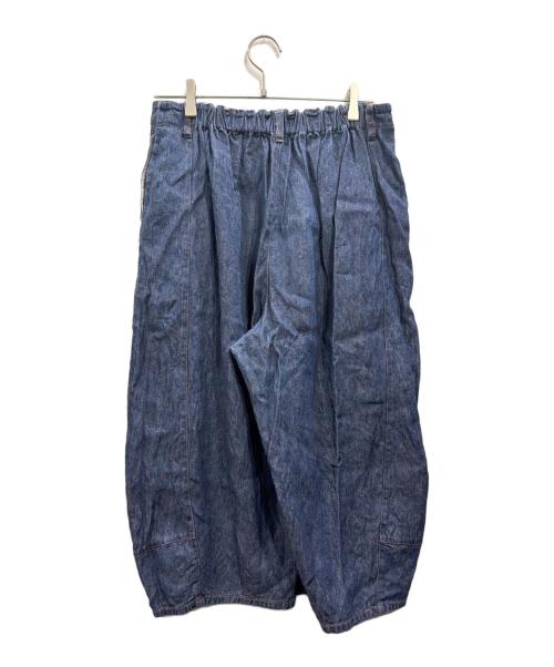 nest Robe（ネストローブ）nest Robe (ネストローブ) リネンパンツ ブルー サイズ:Freeの古着・服飾アイテム