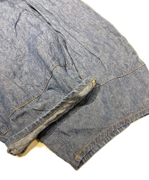 nest Robe（ネストローブ）nest Robe (ネストローブ) リネンパンツ ブルー サイズ:Freeの古着・服飾アイテム