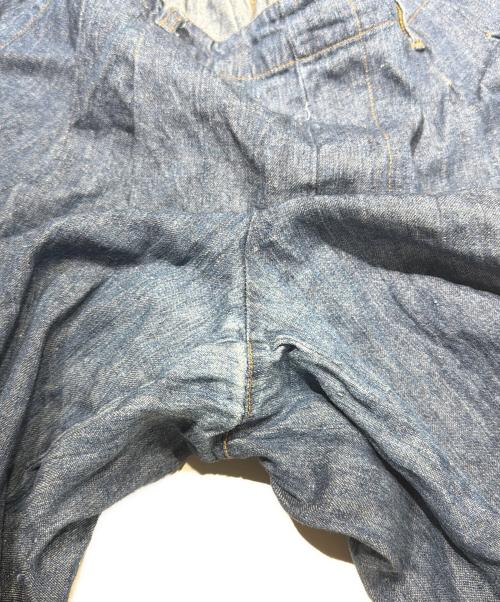 nest Robe（ネストローブ）nest Robe (ネストローブ) リネンパンツ ブルー サイズ:Freeの古着・服飾アイテム