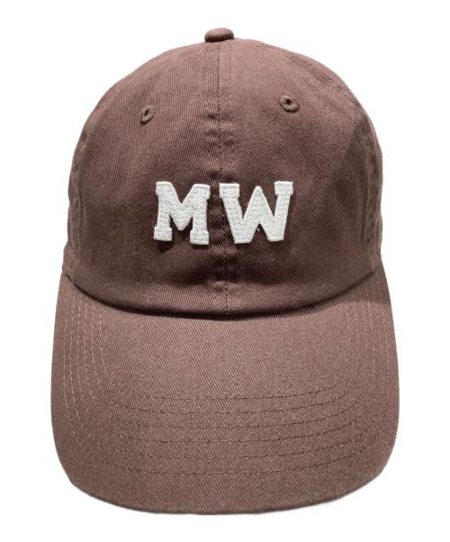 Myweakness（マイウィークネス）MYWEAKNESS (マイウィークネス) NEWHATTAN (ニューハッタン) キャップ ブラウンの古着・服飾アイテム