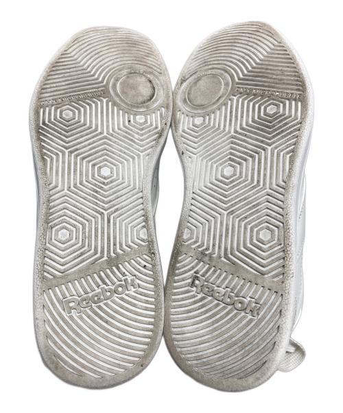 REEBOK（リーボック）REEBOK (リーボック) 無印良品 (ムジルシリョウヒン) ローカットスニーカー ホワイト サイズ:24cmの古着・服飾アイテム