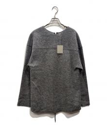 WRAPINKNOT（ラッピンノット）の古着「COMPRESSED WOOL PULLOVER」｜グレー
