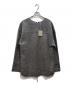 WRAPINKNOT（ラッピンノット）の古着「COMPRESSED WOOL PULLOVER」｜グレー