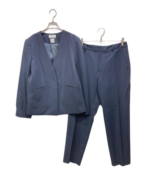 OPAQUE.CLIP（オペークドットクリップ）OPAQUE.CLIP (オペークドットクリップ) DELEGANT ダブルクロスセットアップスーツ ネイビー サイズ:42の古着・服飾アイテム