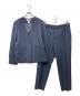 OPAQUE.CLIP（オペークドットクリップ）の古着「DELEGANT ダブルクロスセットアップスーツ」｜ネイビー