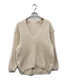 MUSE de Deuxieme Classe（ミューズ ドゥーズィエム クラス）の古着「MALUアゼ V プルオーバー」｜アイボリー