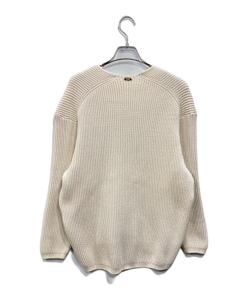 MUSE de Deuxieme Classe（ミューズ ドゥーズィエム クラス）MUSE de Deuxieme Classe (ミューズ ドゥーズィエム クラス) MALUアゼ V プルオーバー アイボリー サイズ:表記なしの古着・服飾アイテム