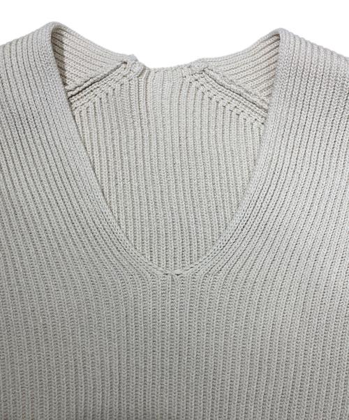 MUSE de Deuxieme Classe（ミューズ ドゥーズィエム クラス）MUSE de Deuxieme Classe (ミューズ ドゥーズィエム クラス) MALUアゼ V プルオーバー アイボリー サイズ:表記なしの古着・服飾アイテム