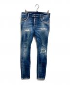 DSQUARED2ディースクエアード）の古着「SUPER TWINKY JEANS」｜ブルー