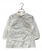 MACKINTOSH PHILOSOPHYマッキントッシュ フィロソフィー）の古着「ウィンドウペンレースブラウス」｜ホワイト