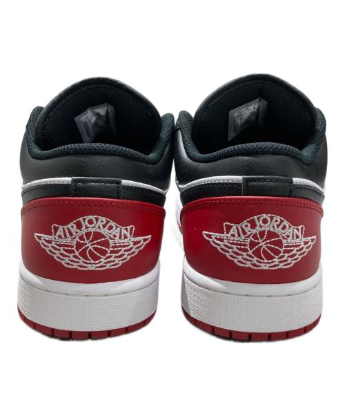 NIKE（ナイキ）NIKE (ナイキ) Air Jordan 1 Low レッド×ブラック サイズ:27.5の古着・服飾アイテム