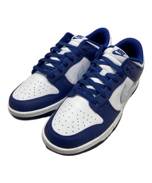 NIKE（ナイキ）NIKE (ナイキ) Dunk Low ネイビー×ホワイト サイズ:SIZE 27.5cmの古着・服飾アイテム