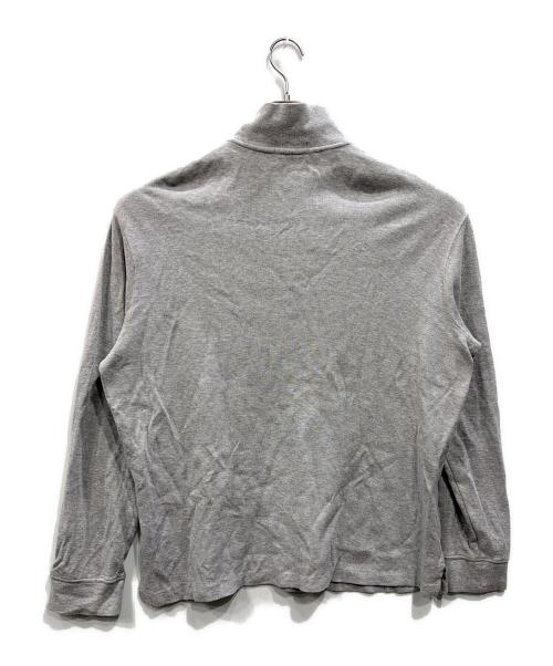 POLO RALPH LAUREN（ポロ・ラルフローレン）POLO RALPH LAUREN (ポロ・ラルフローレン) ハーフジップニット グレー サイズ:XLの古着・服飾アイテム