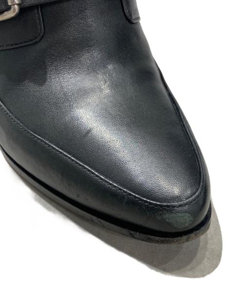 JIMMY CHOO（ジミーチュウ）JIMMY CHOO (ジミーチュウ) ショートブーツ ブラック サイズ:36 1/2の古着・服飾アイテム