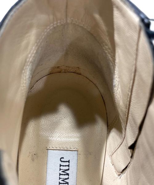JIMMY CHOO（ジミーチュウ）JIMMY CHOO (ジミーチュウ) ショートブーツ ブラック サイズ:36 1/2の古着・服飾アイテム