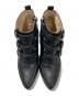 JIMMY CHOO (ジミーチュウ) ショートブーツ ブラック サイズ:36 1/2：6000円