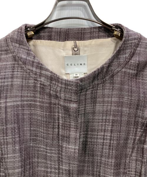 CELINE（セリーヌ）CELINE (セリーヌ) セットアップ パープル サイズ:38の古着・服飾アイテム