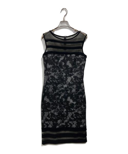 TADASHI SHOJI（タダシ ショージ）TADASHI SHOJI (タダシ ショージ) ノースリーブワンピース ブラック サイズ:4の古着・服飾アイテム