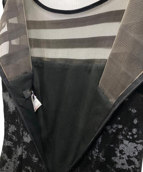 TADASHI SHOJI（タダシ ショージ）TADASHI SHOJI (タダシ ショージ) ノースリーブワンピース ブラック サイズ:4の古着・服飾アイテム